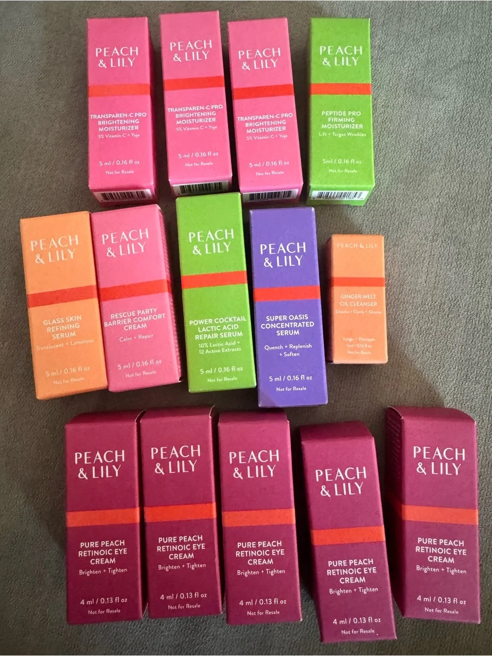 Peach & Lily Assorted Skincare